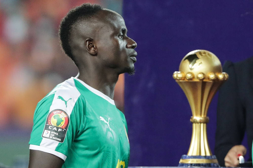 Selecciónnacional De Fútbol De Senegal Campeones Fondo de pantalla
