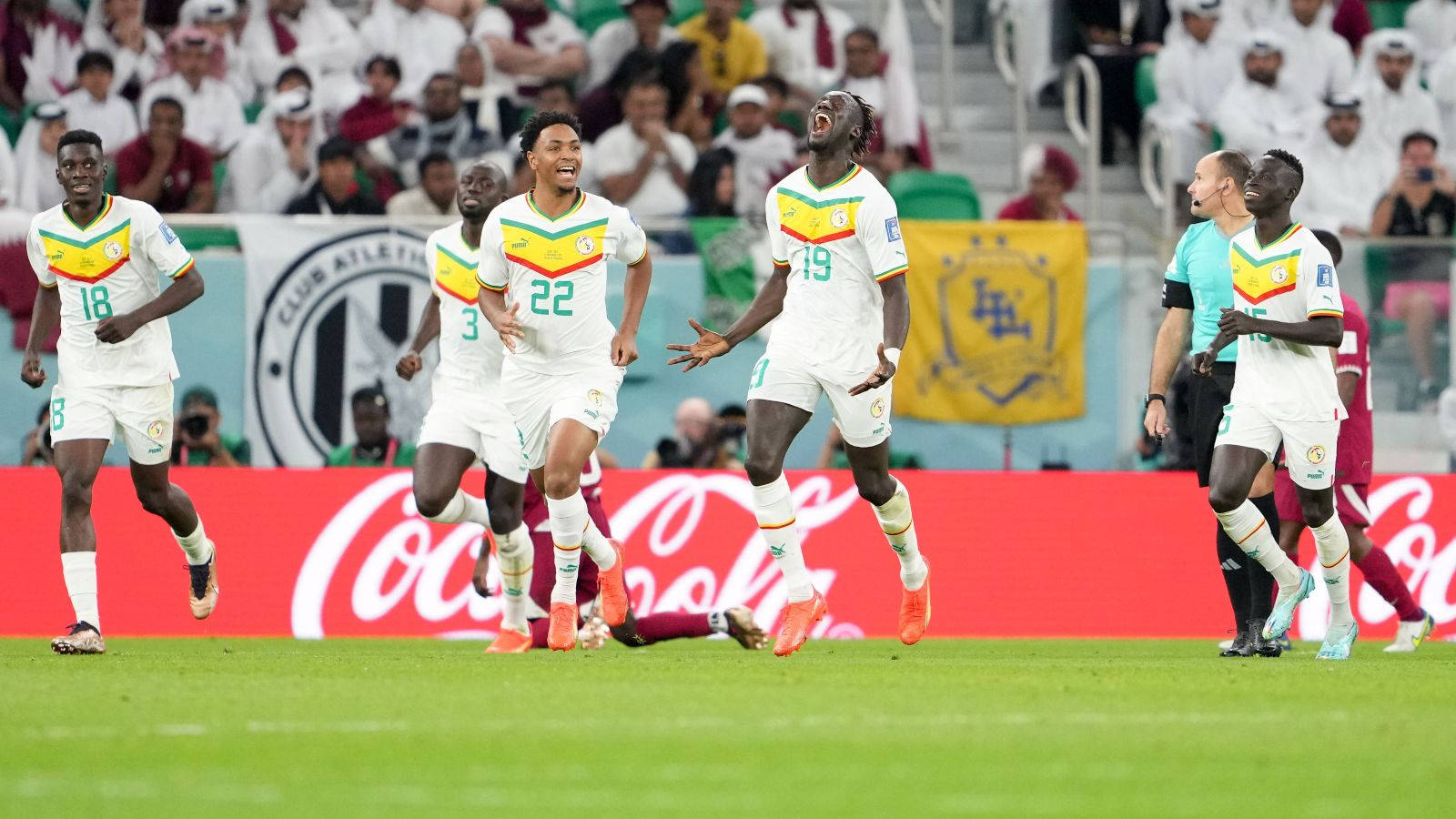 Senegals Fodboldlandshold Fifa Kvalifikationskampe Wallpaper
