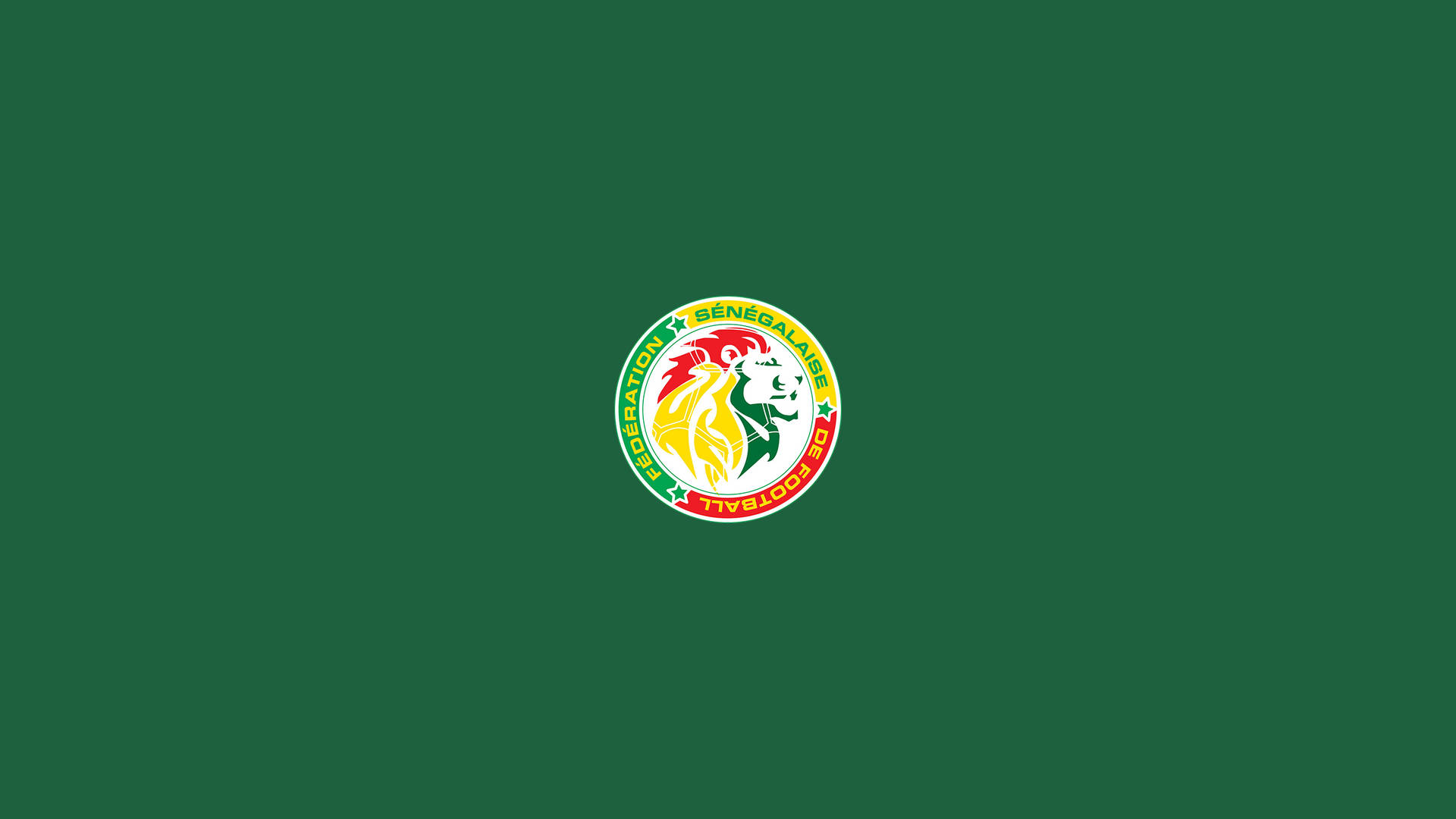 Senegal National Football Team Lion Logo Wallpaper