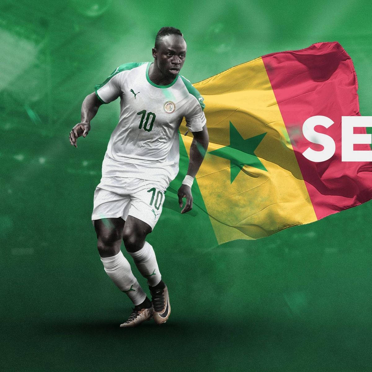 Senegal National Football Team Moussa N'diaye Background