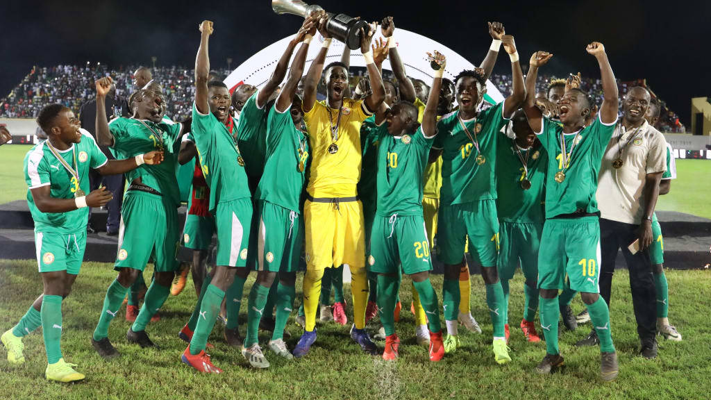 Equipenacional De Futebol Do Senegal Da Wafu Cup. Papel de Parede