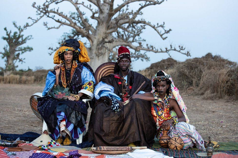 Senegal's Dakar Fashion Week Background