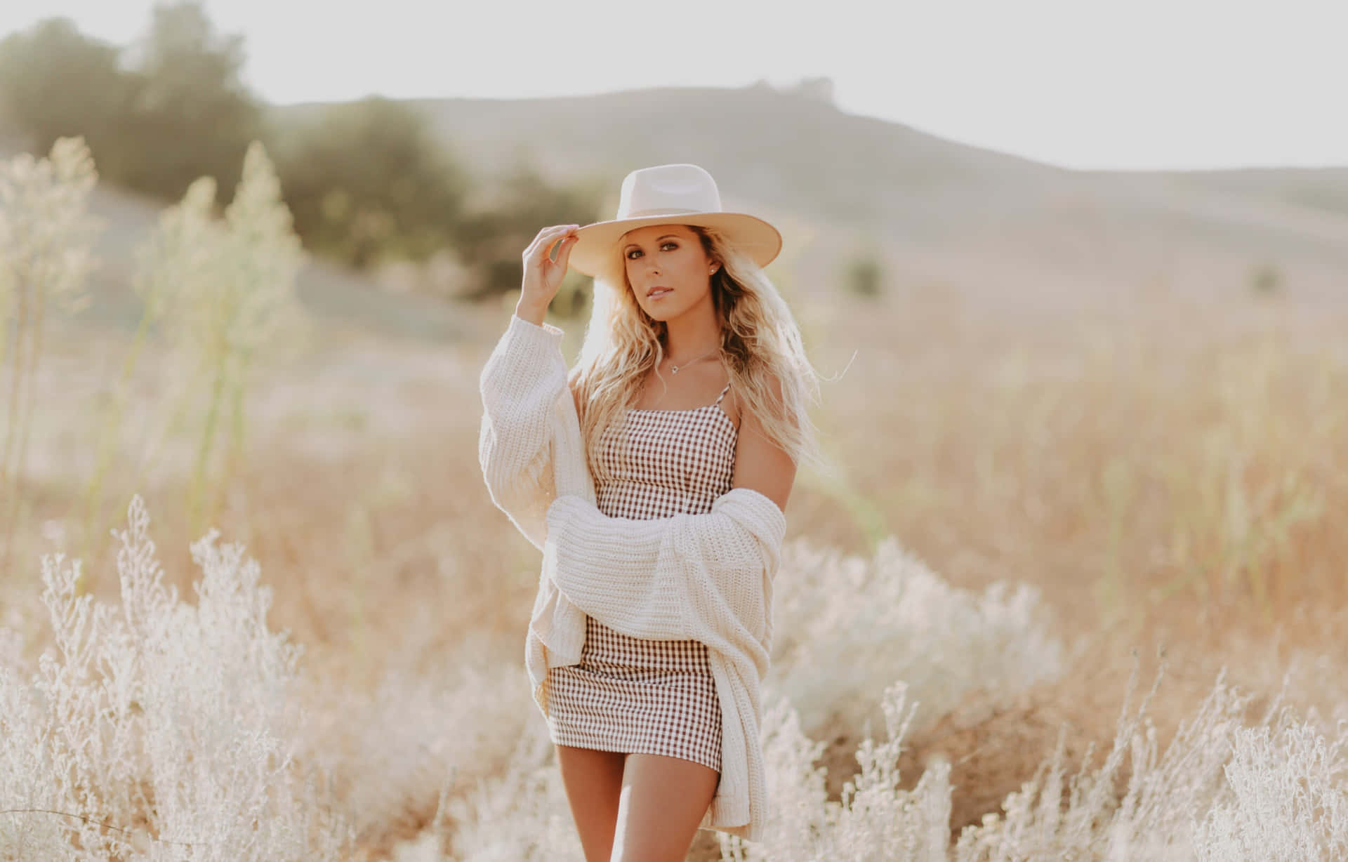 Senior Girl In Wheat Field Pictures
