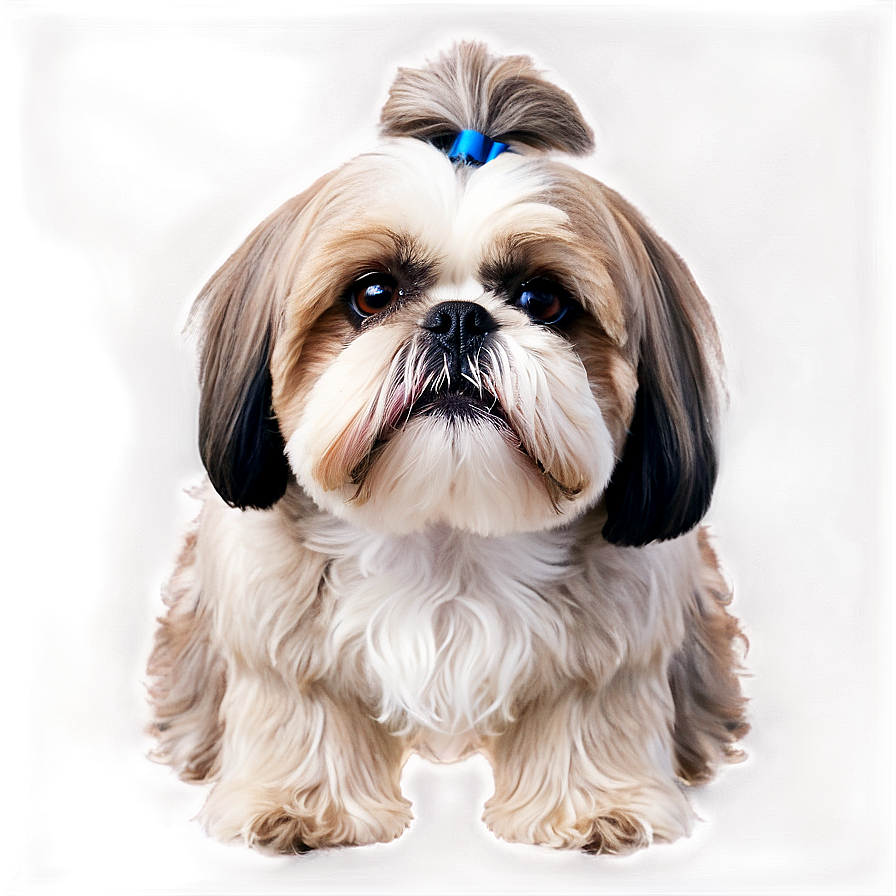 Senior Shih Tzu Portrait Png 7 PNG