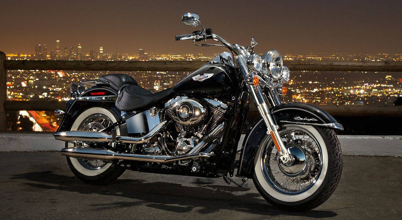 Sensational Black Harley Davidson