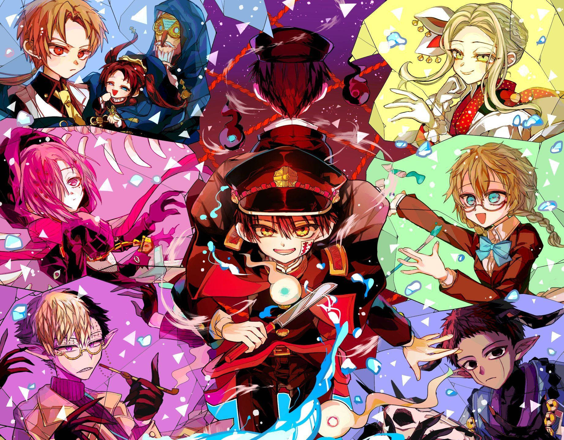Sensational Hanako Kun Desktop Characters Background
