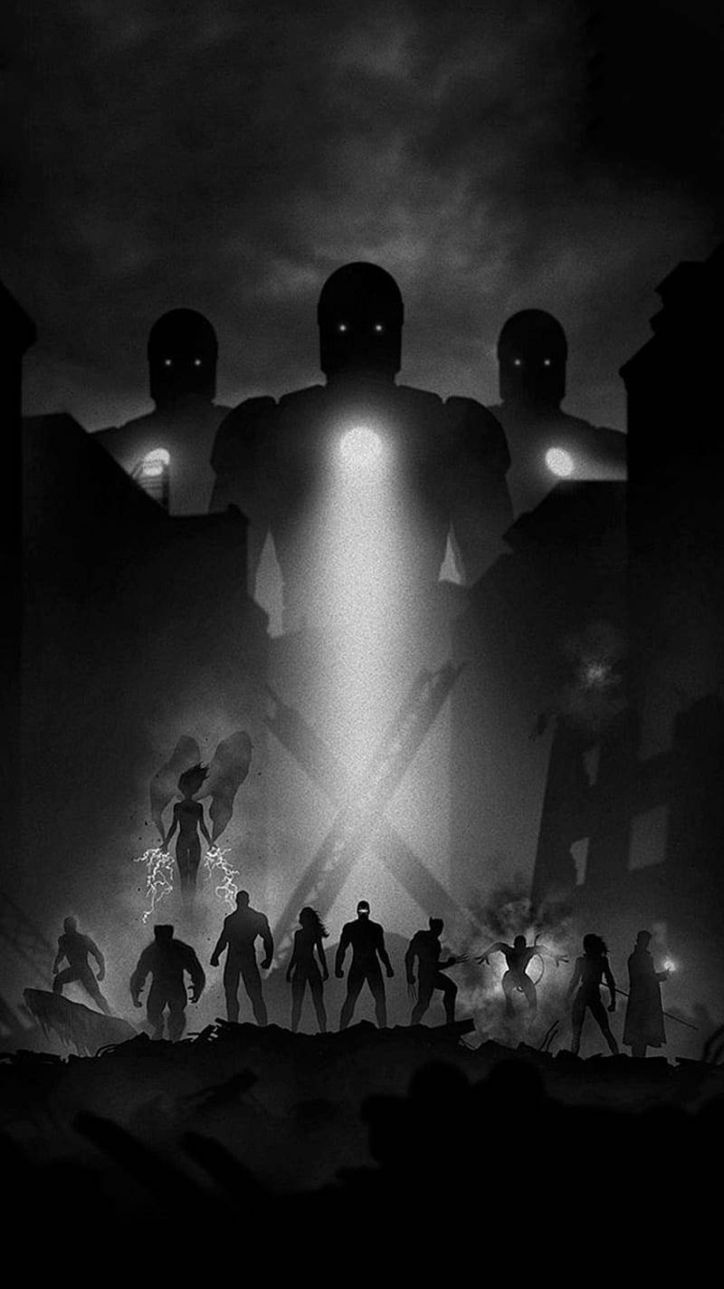 Sentinels Vs X-men Telefon-hintergrundbild Wallpaper