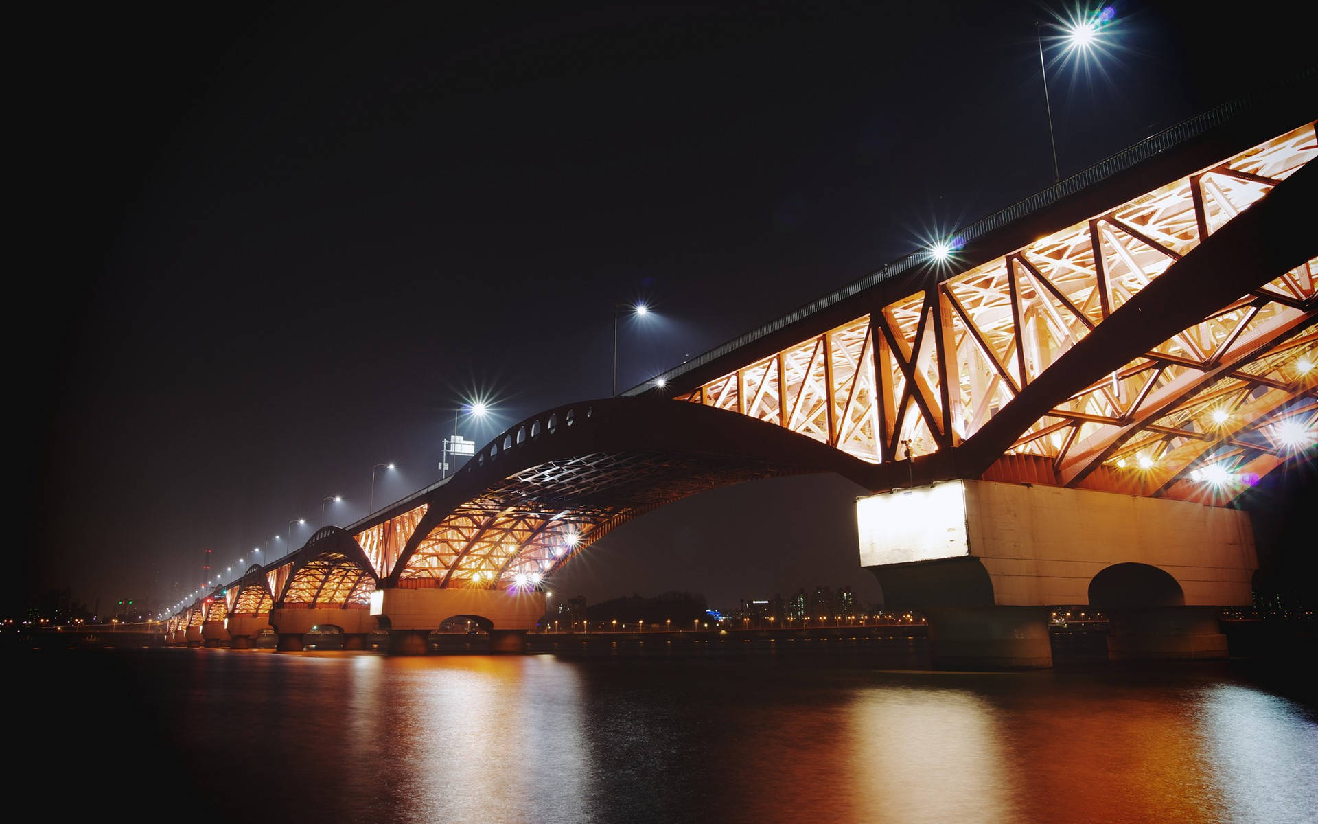 Ponte Seongsan, Coreia Do Sul Papel de Parede