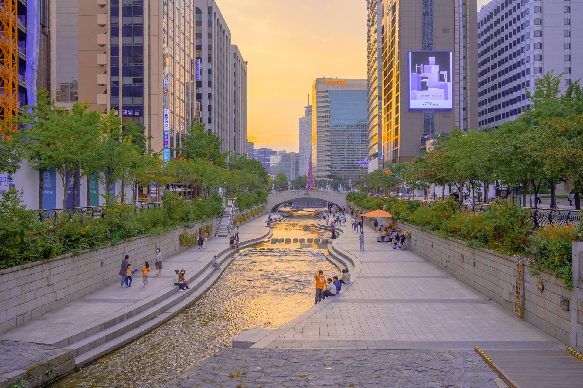 Seoul Cheonggyecheon Stream