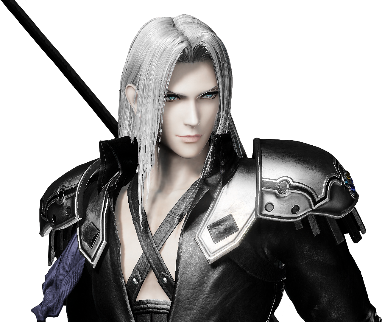 Sephiroth F F7 Character Render PNG