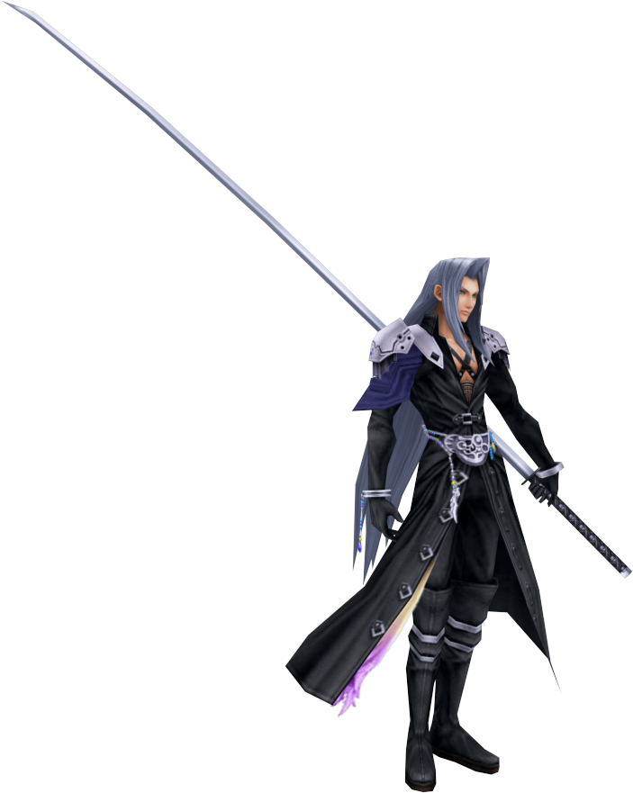 Download Sephiroth Final Fantasy V I I Character Render | Wallpapers.com