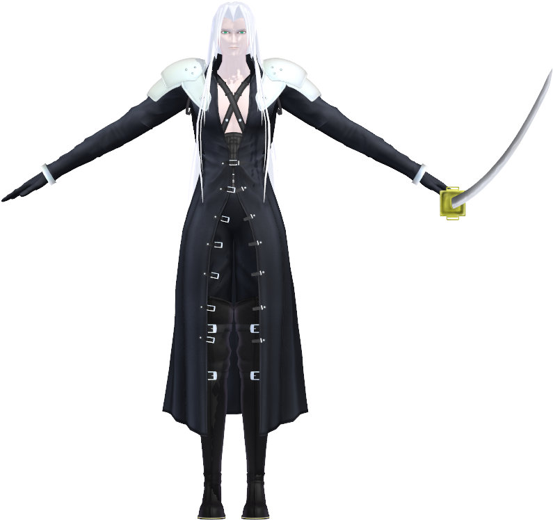 Sephiroth Final Fantasy V I I Character Render PNG