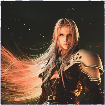 Sephiroth Final Fantasy Villain PNG