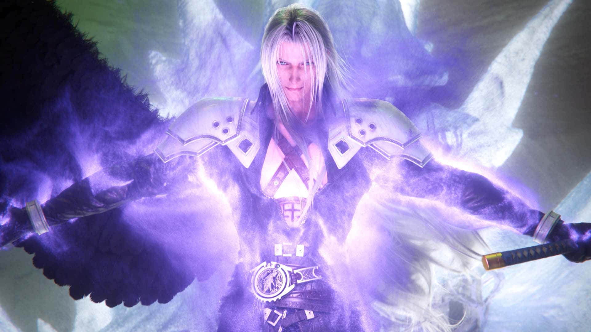Sephiroth Power Unleashed Wallpaper