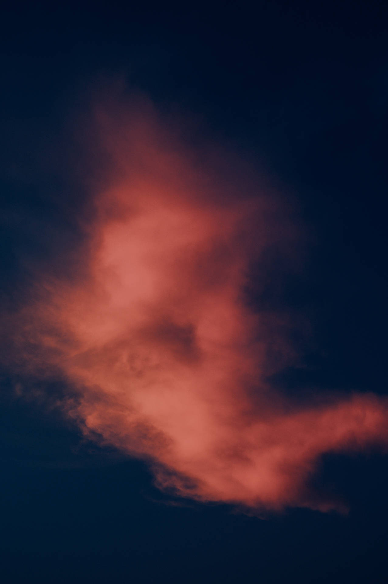 Sepia Clouds In Dark Skies Wallpaper