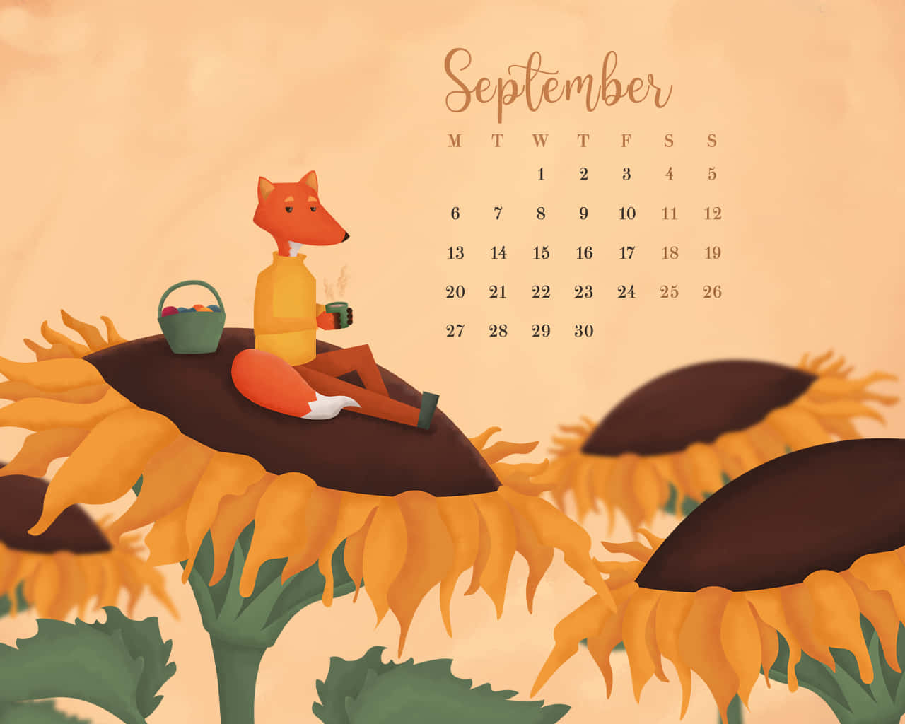 Plan ahead for September 2021 with this calendar Wallpaper