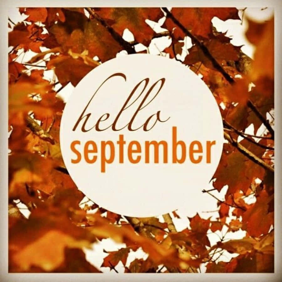 "Lets welcome the beauty of September"
