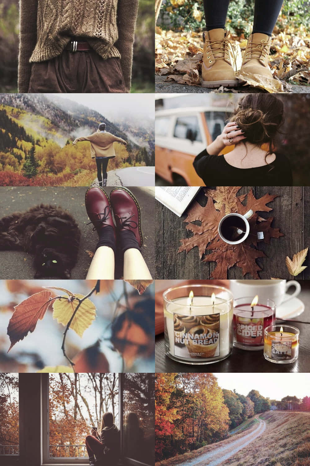 September Autumn Collage.jpg Wallpaper