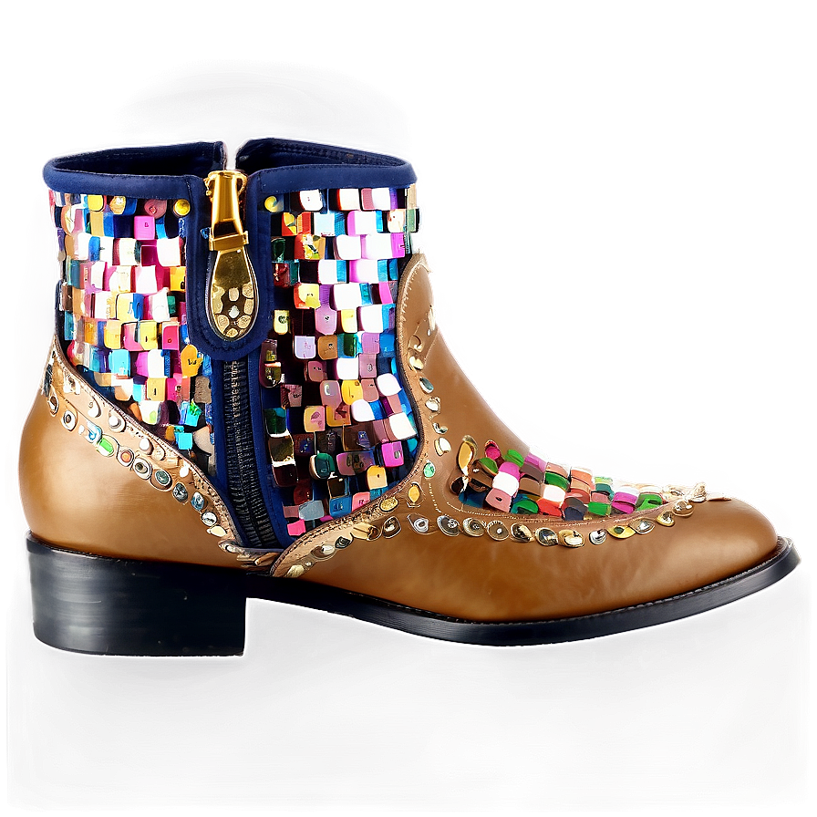 Sequin Boot Png 17 PNG
