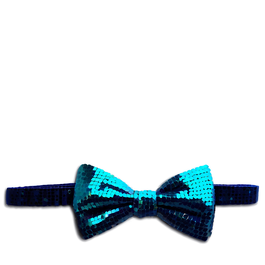 Sequin Bow Tie Glam Png Quu44 PNG