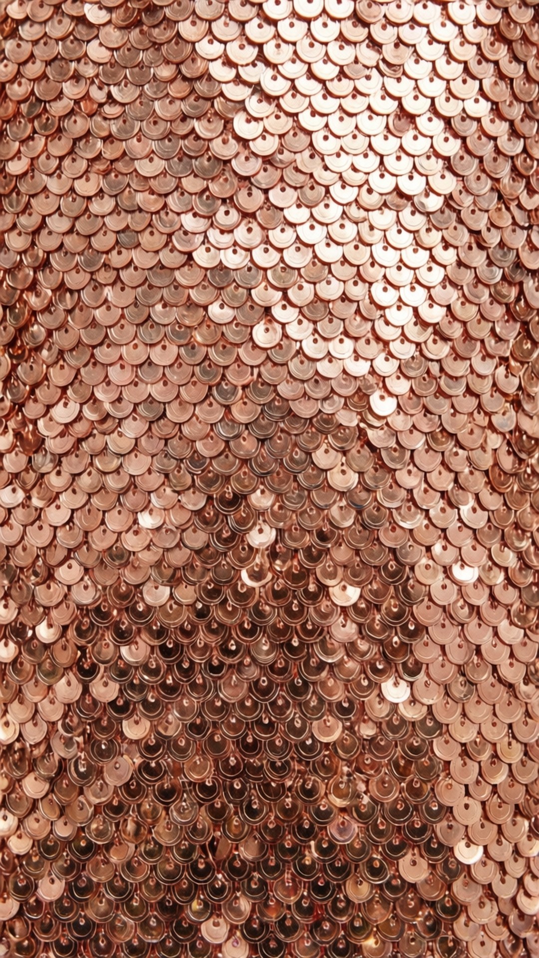 Motif brillant de paillettes rose doré avec étincelles.