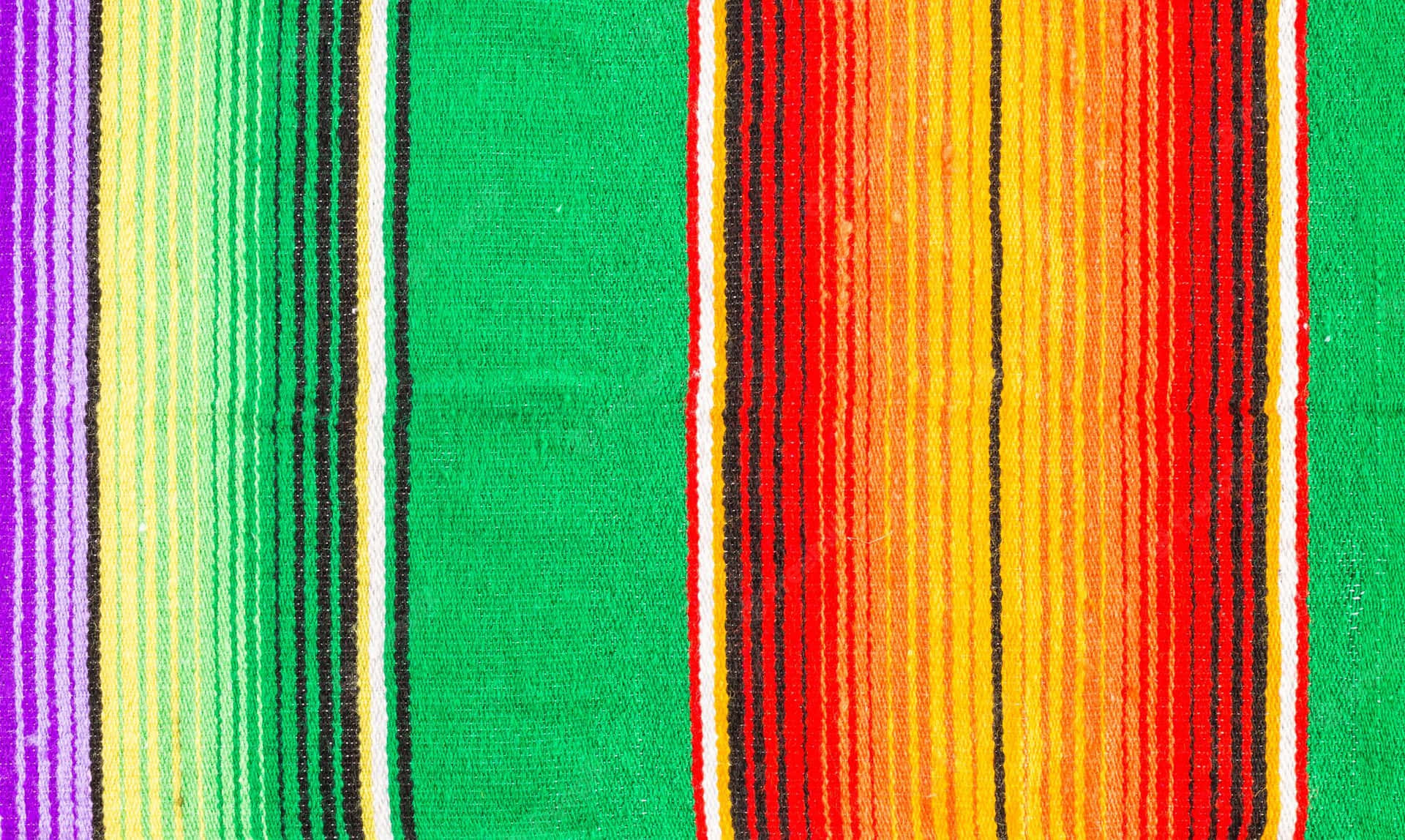 Colorful Mexican Serape Blanket Wallpaper