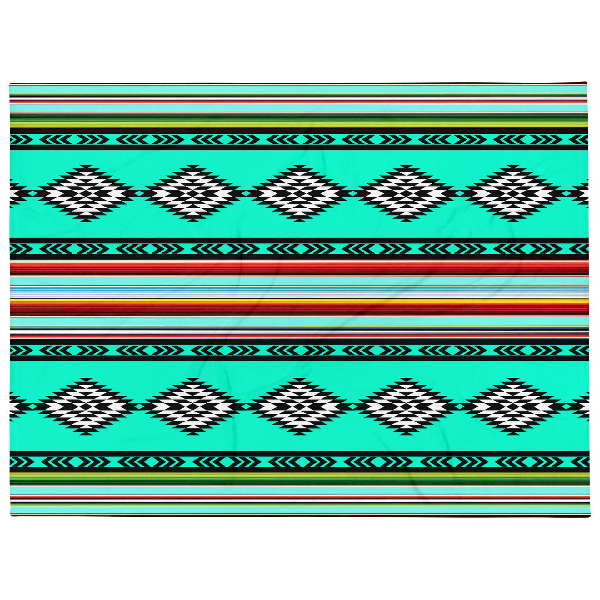 Serape With Navajo Patterns Wallpaper