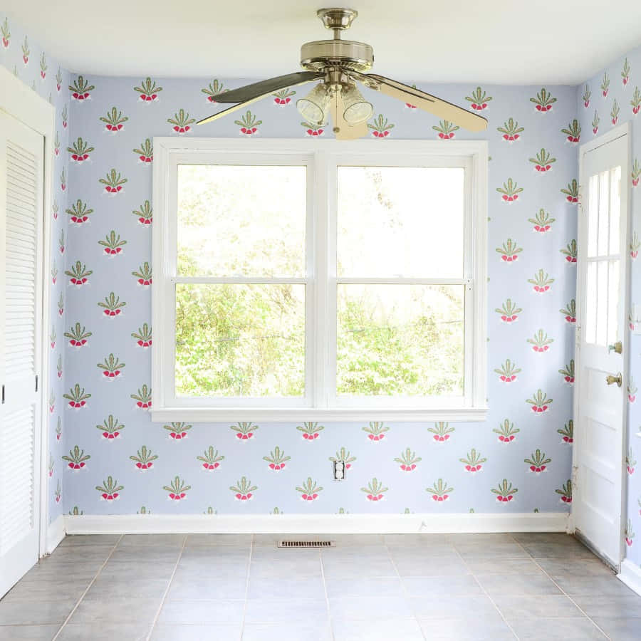 Serena Lily Floral Wallpaper Room Wallpaper