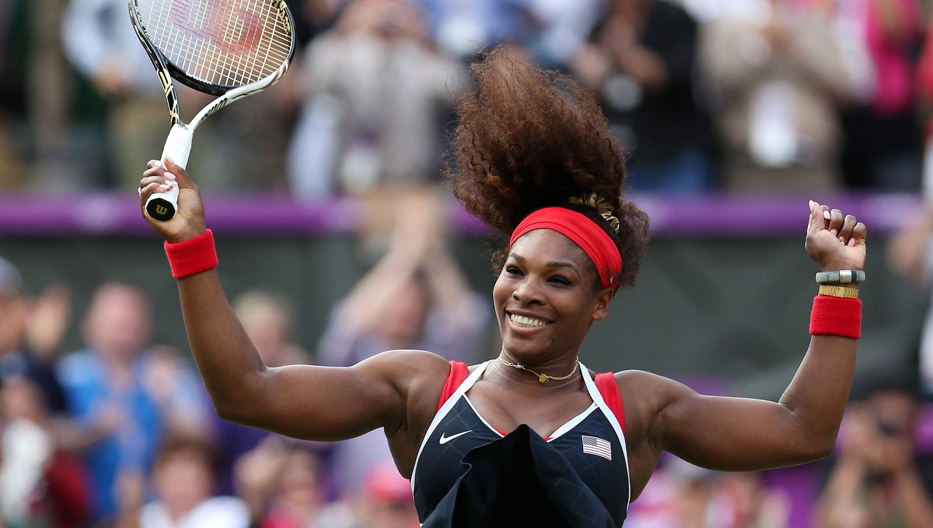 Serena Williams Arm Muscles Wallpaper