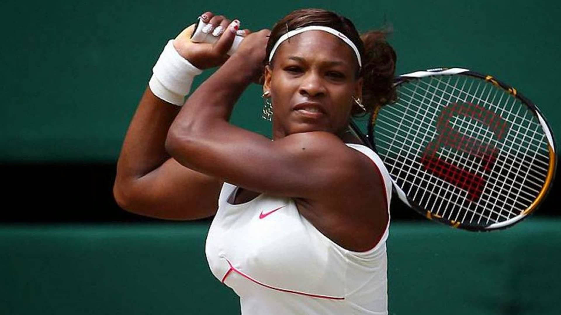 Serena Williams Receive Wallpaper