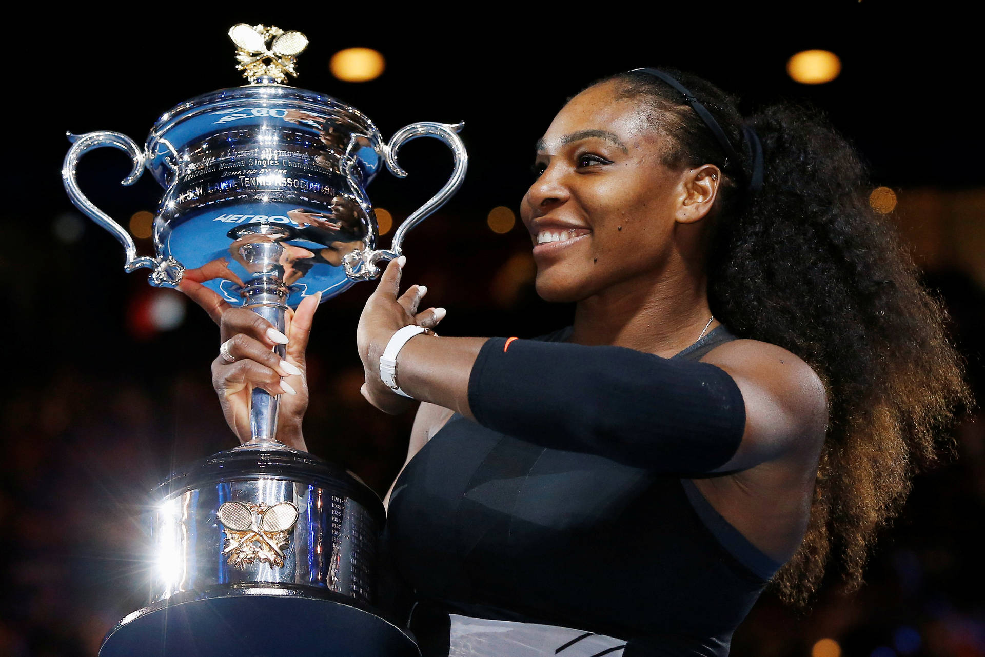 Serena Williams Victory Wallpaper