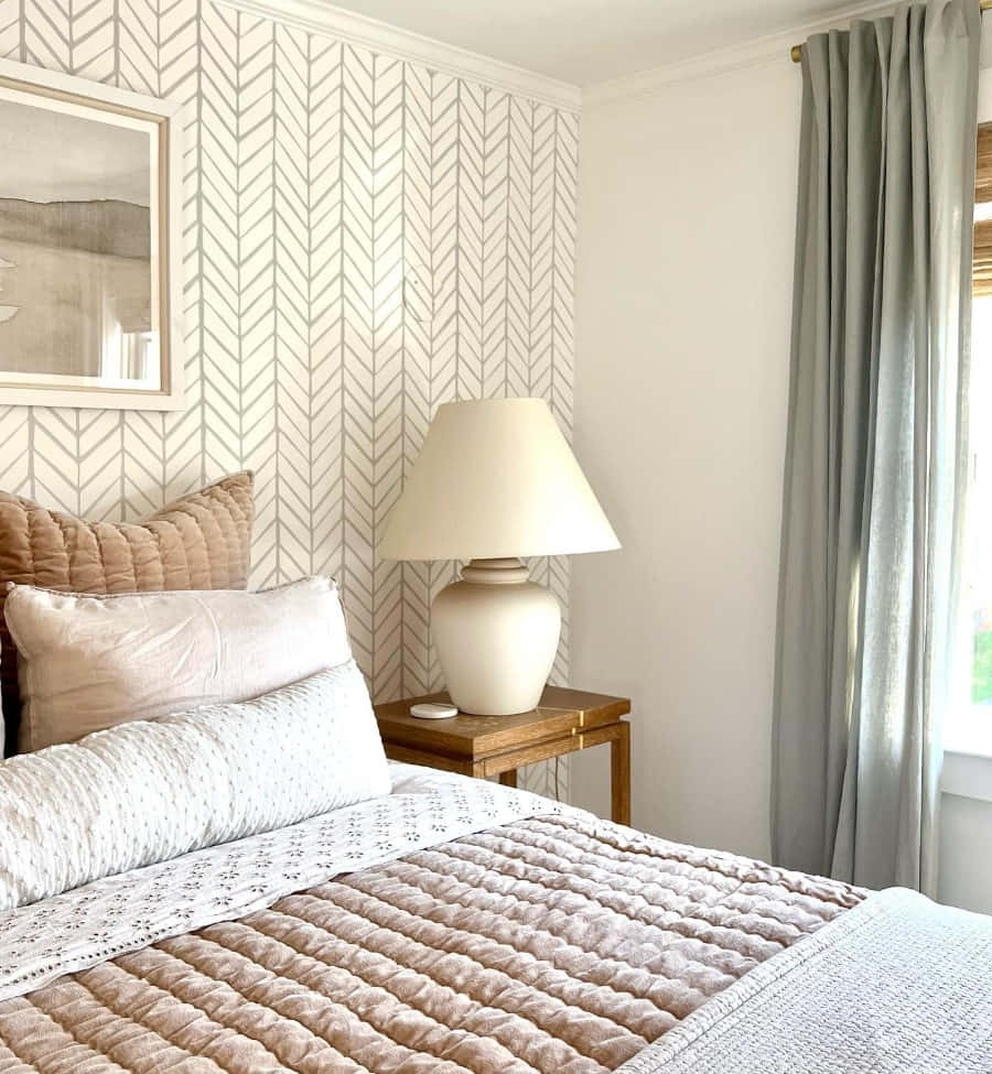Serenaand Lily Inspired Bedroom Decor Wallpaper