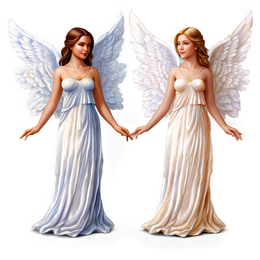 Serene Angels Art Png 06202024 PNG