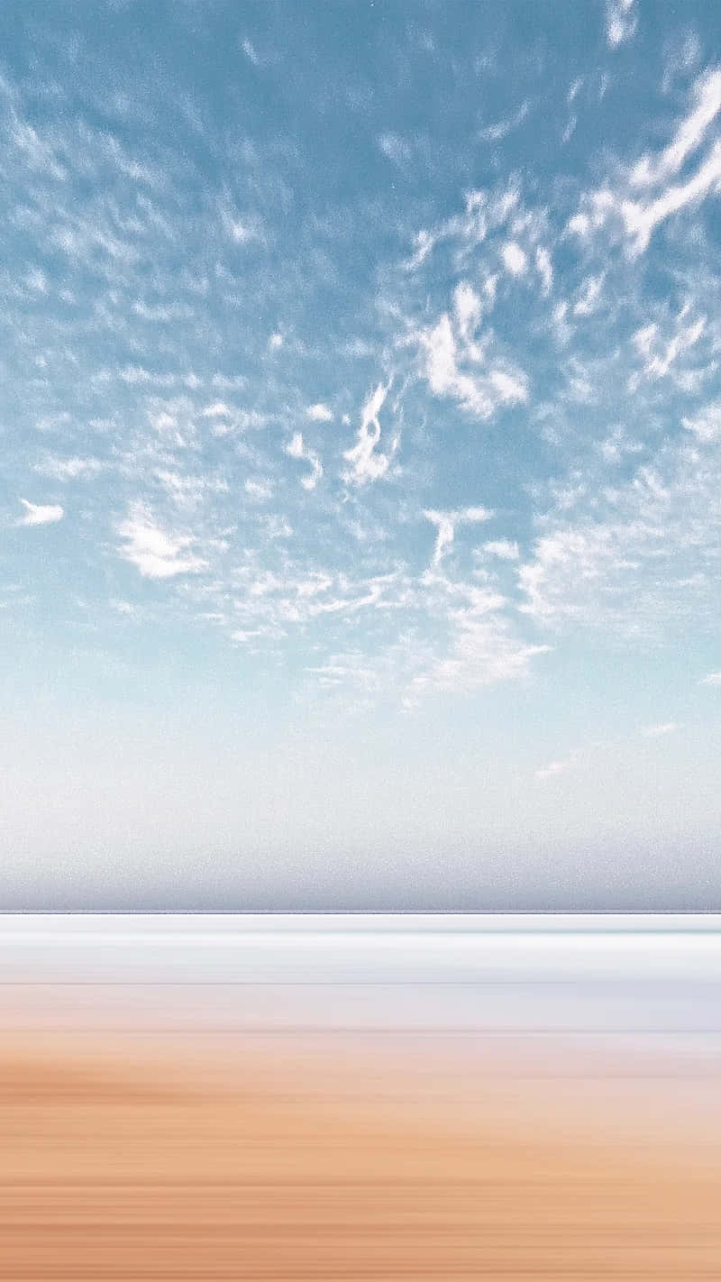 Serene_ Beach_ Skyline Wallpaper