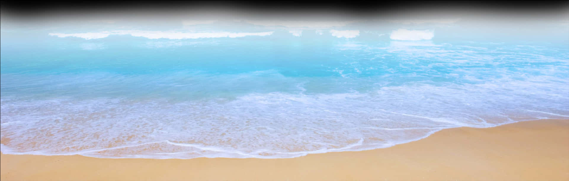 Serene_ Beach_ Waves_ Panorama.jpg PNG