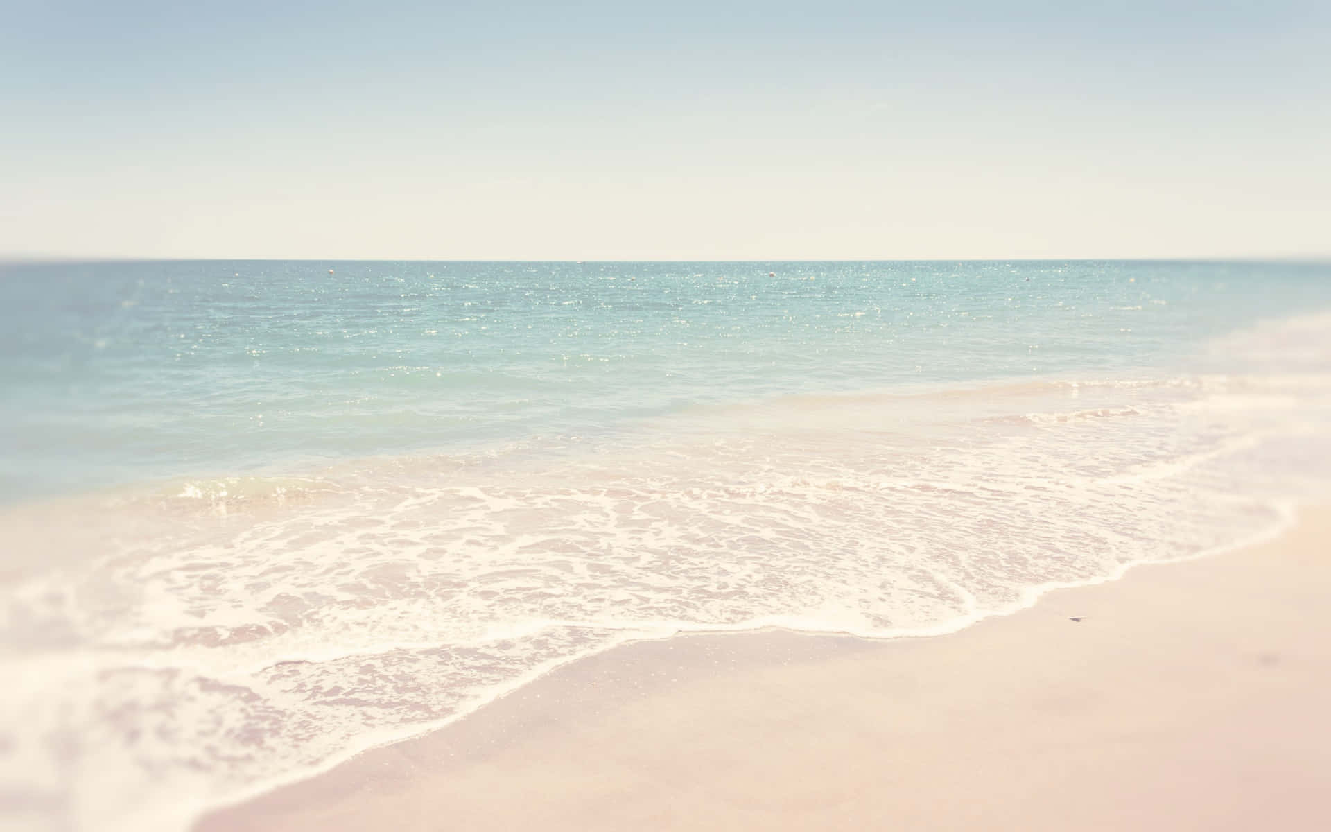 Serene Beach Waves Summer Aesthetic.jpg Wallpaper