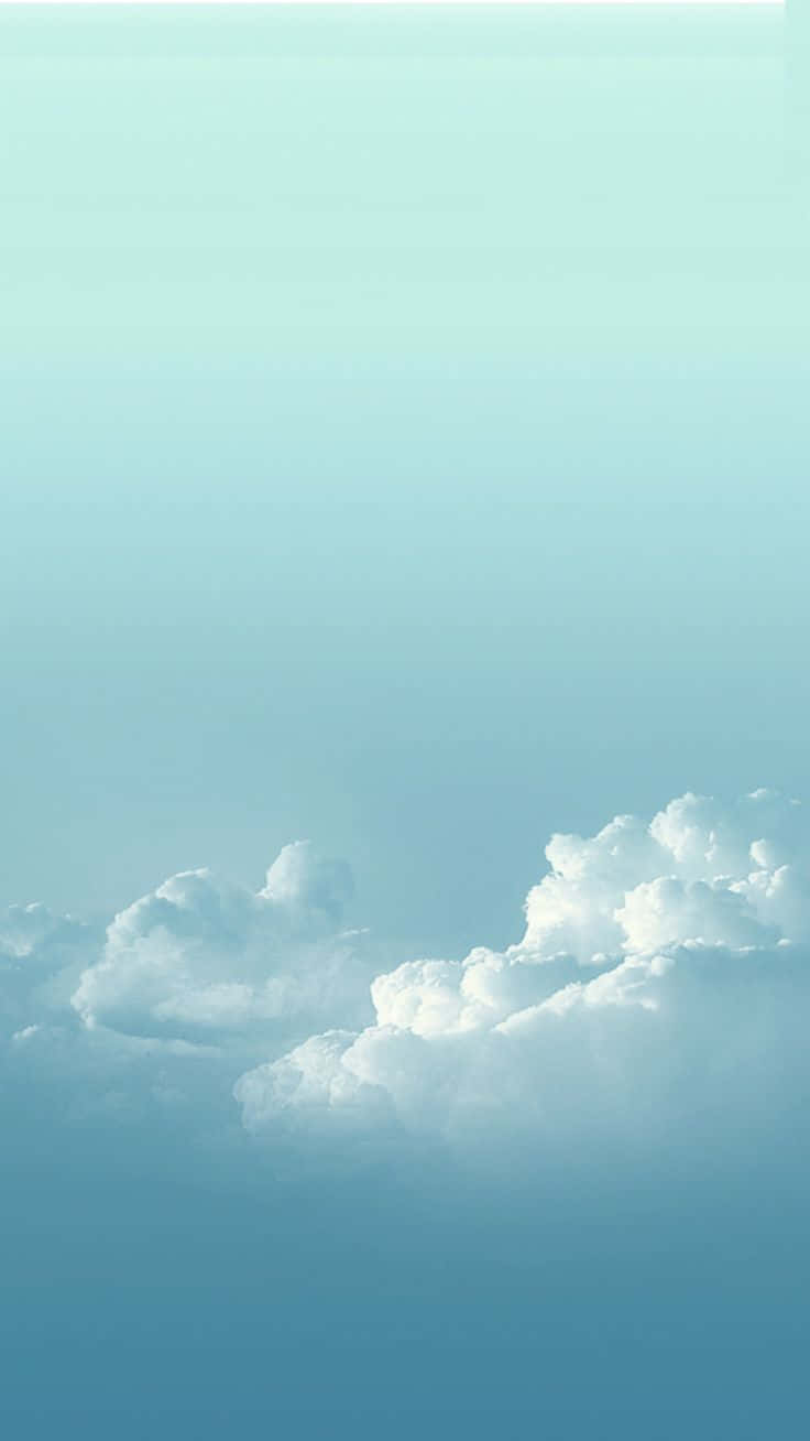 Serene Cloudscape Above Wallpaper