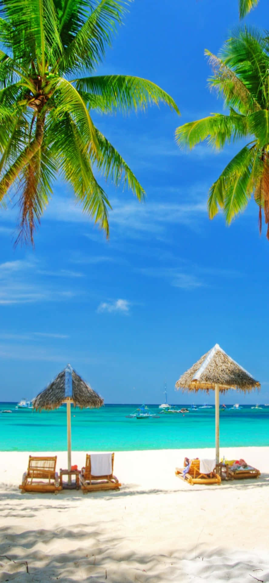 Download Serene Iphone X Wallpaper Featuring A Stunning Beach View ...