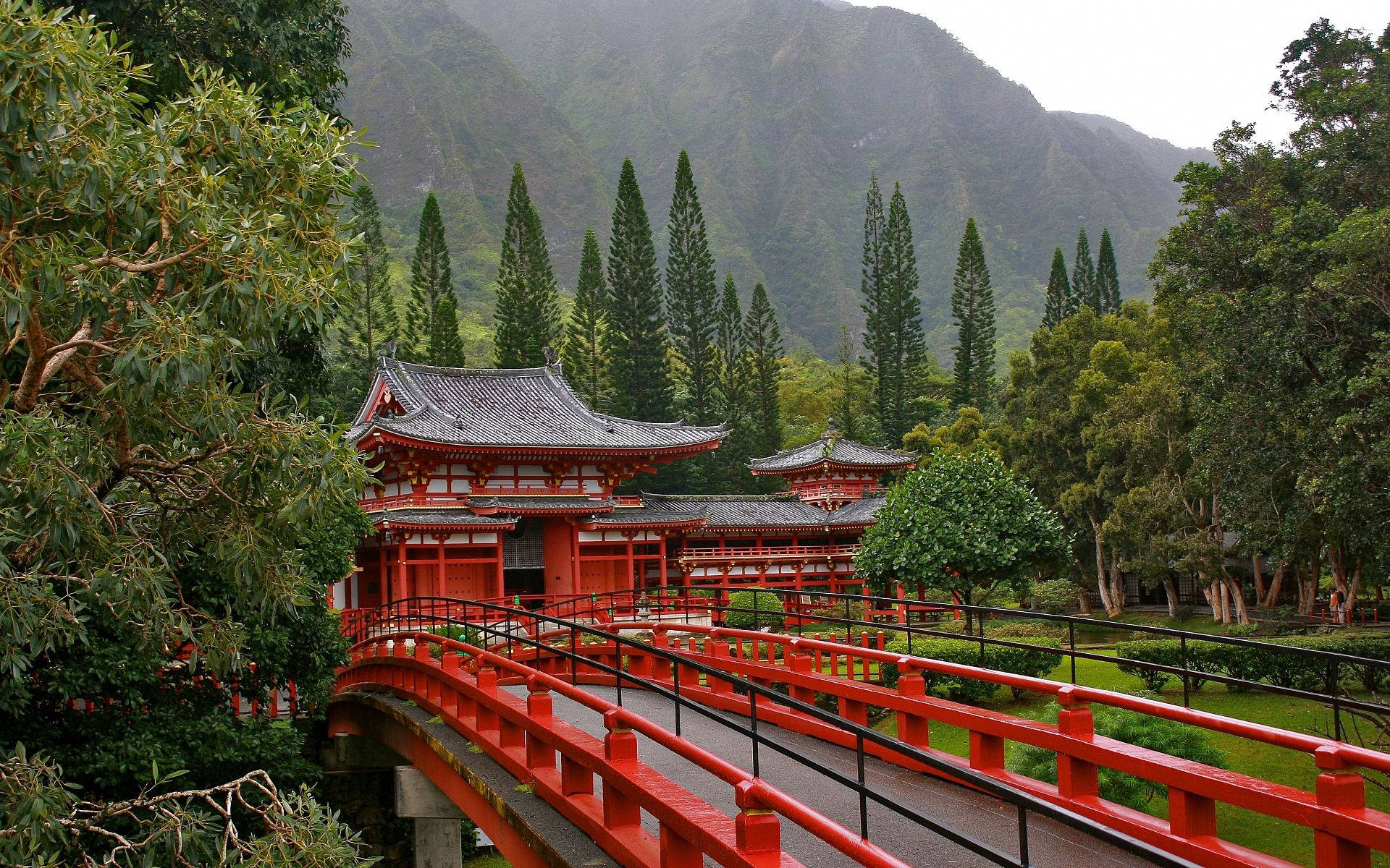 Serene Japan Temple