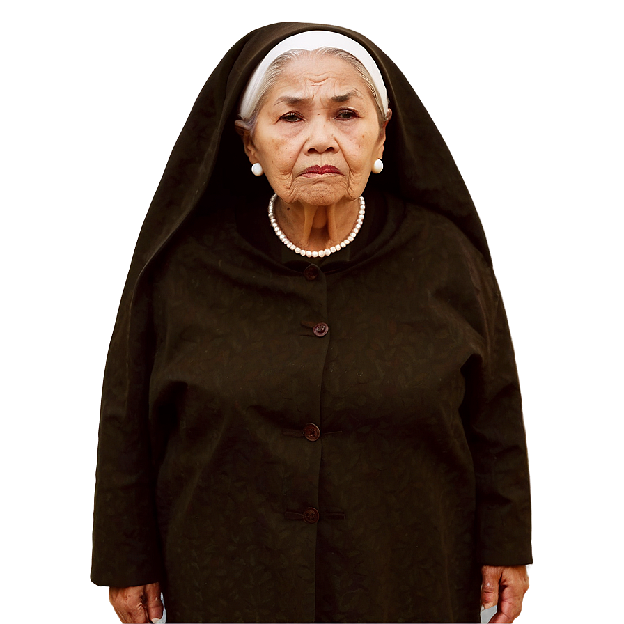 Serene Old Woman Png 93 PNG