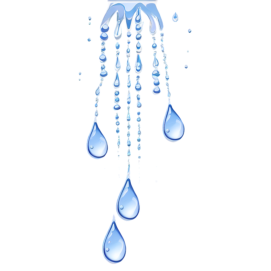 Serene Raindrop Png 10 PNG