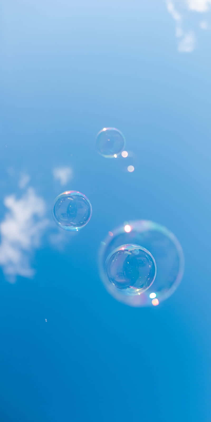 Serene Sky Bubbles.jpg Wallpaper