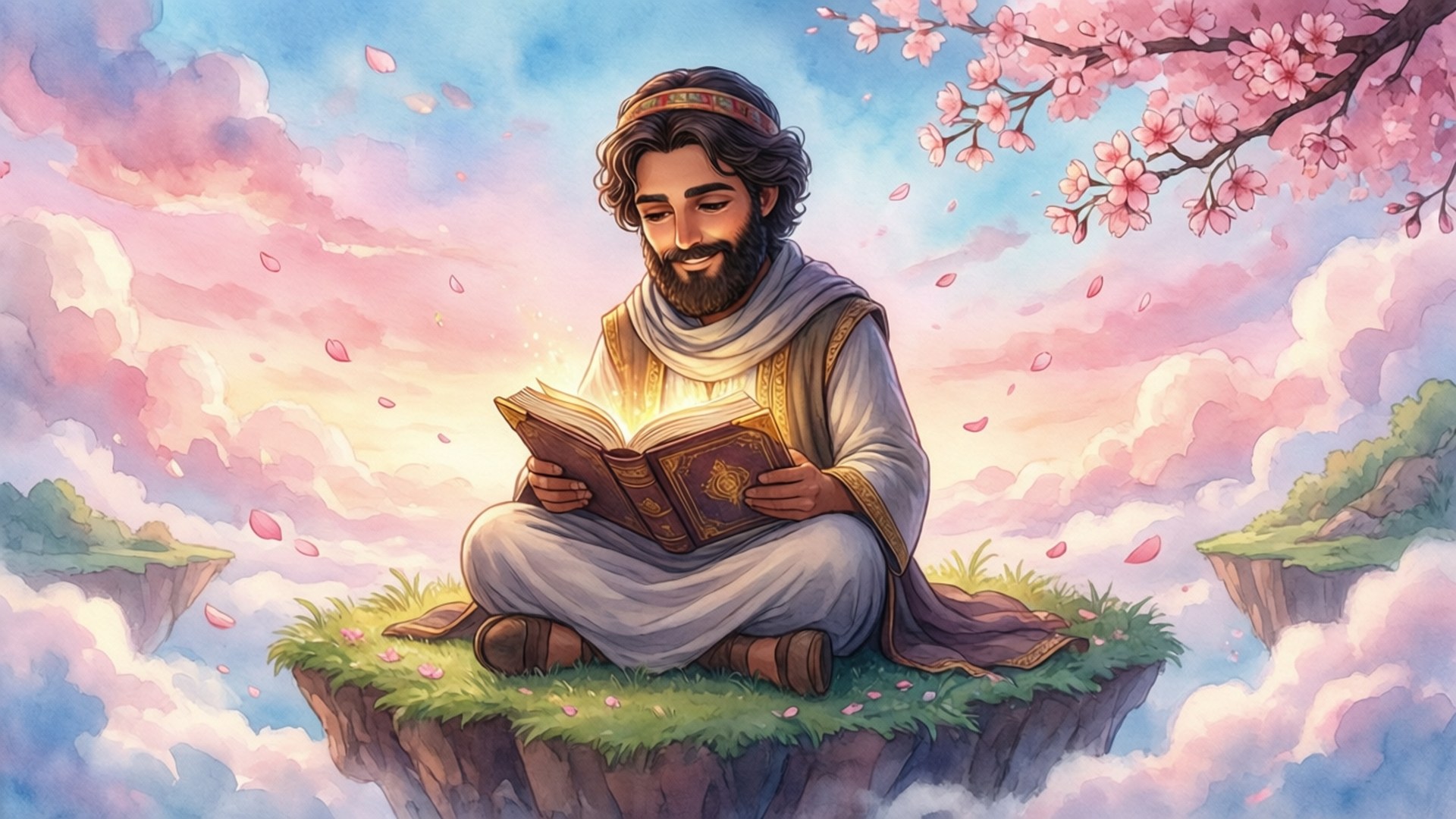 Serene Sky Reader Wallpaper