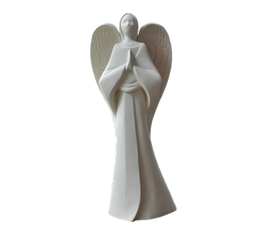 Serenity Angel Statue PNG