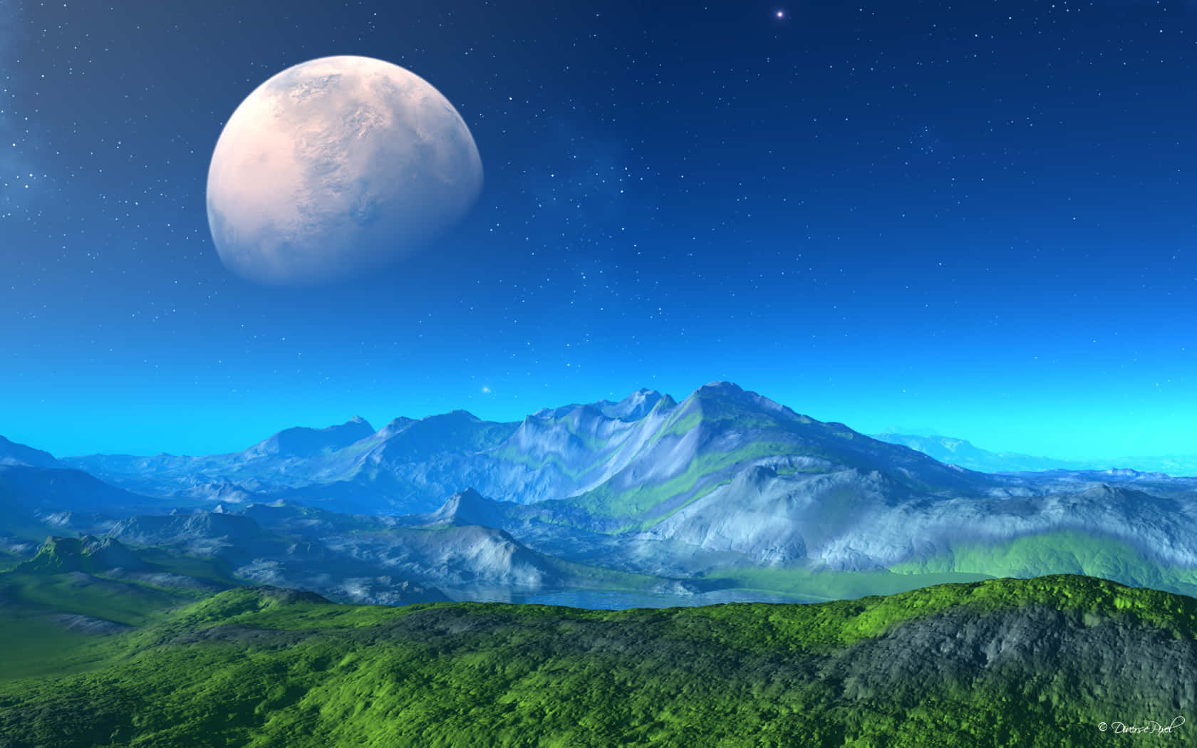 Serenity_ Exoplanet_ View Wallpaper