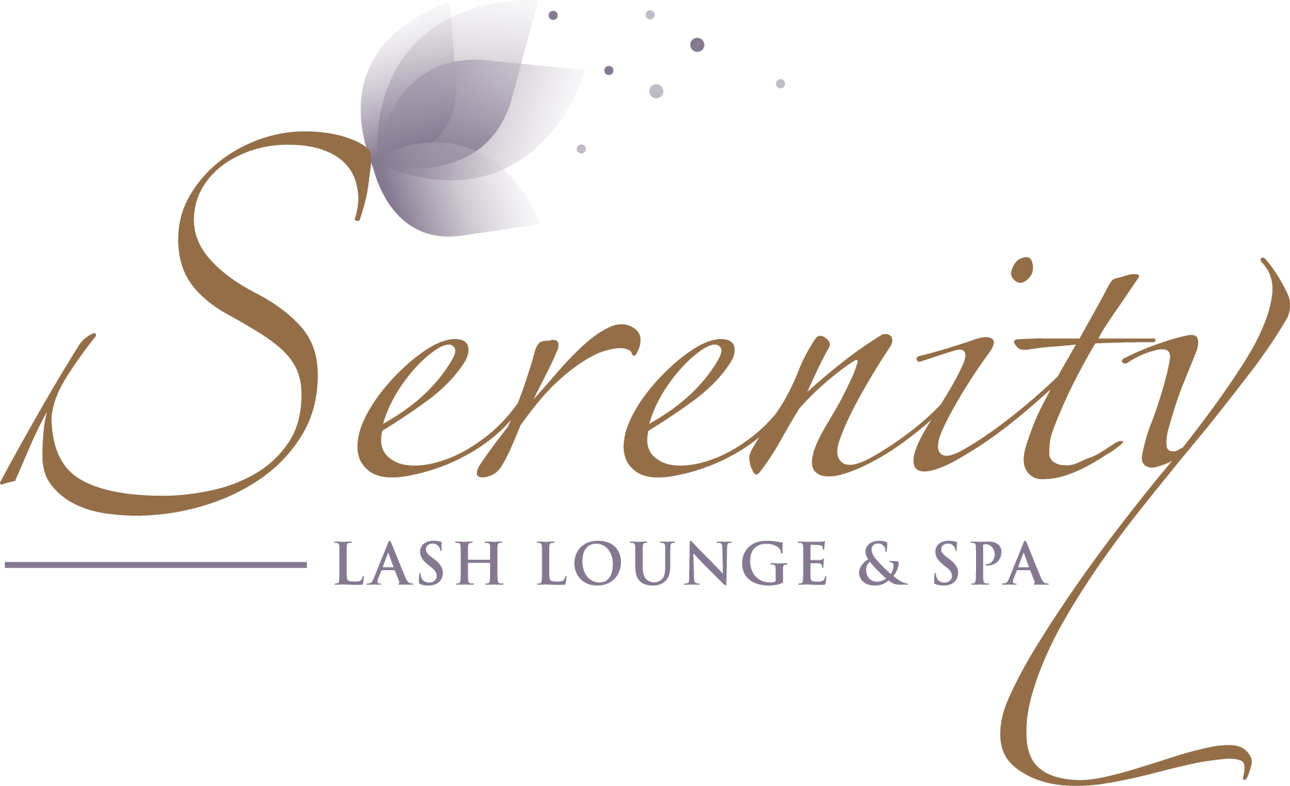 Serenity Lash Loungeand Spa Logo PNG