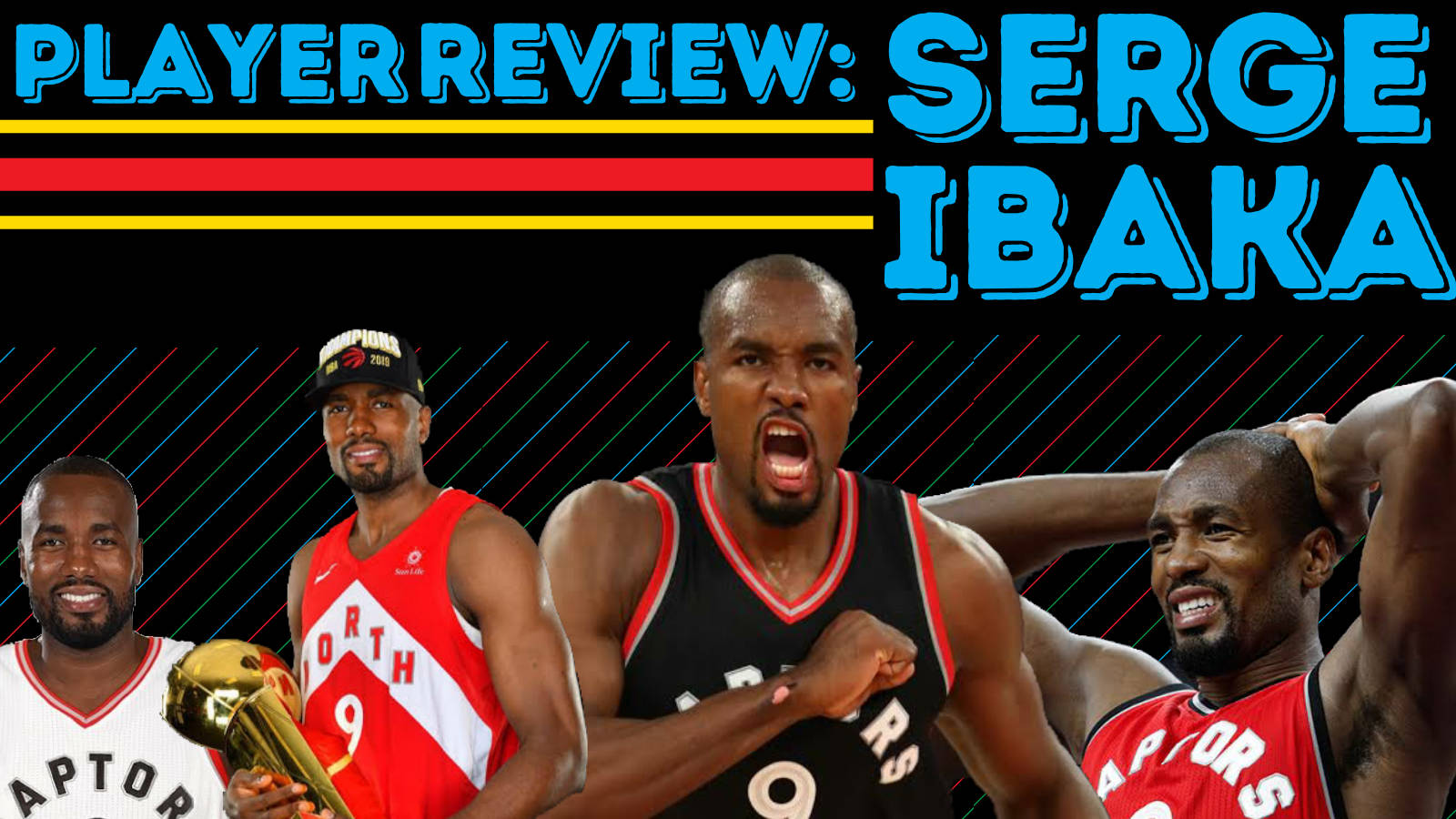 Serge Ibaka Different Colored Jersey