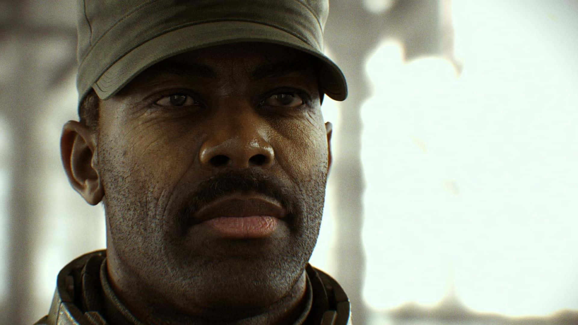 Sergeant Johnson: Iconic Halo Combat Leader Wallpaper