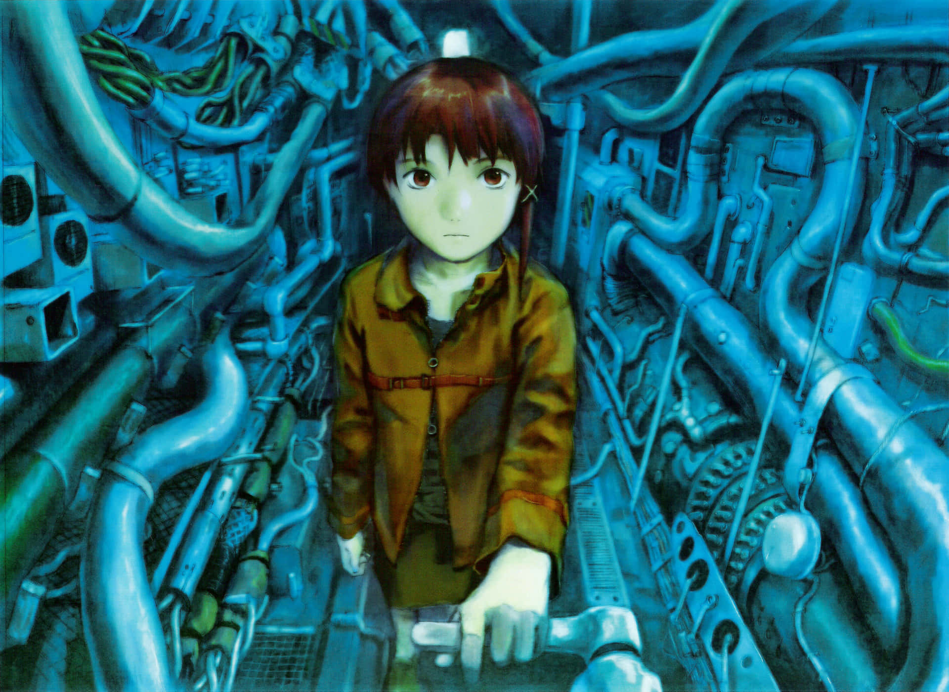 Meaning of the anime Serial Experiments Lain and ending explained  Lot  of Sense