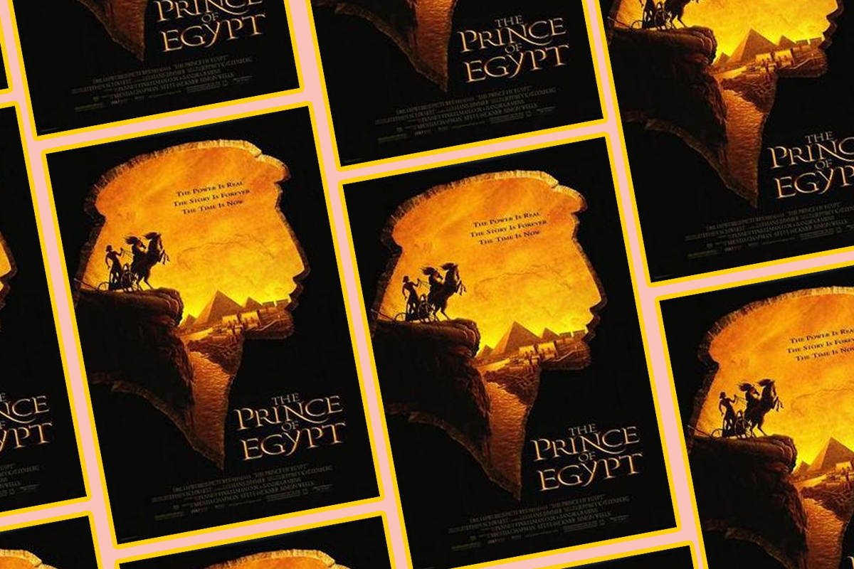 Serienplakatder Prinz Von Ägypten Wallpaper